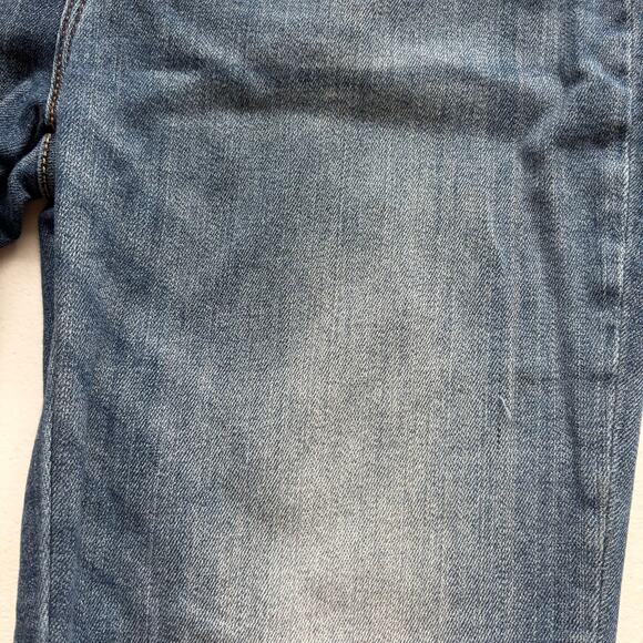 Driftwood Colette High Rise Jeans Size 29 Embroidered Cuff DW-P40373A - Picture 3 of 9